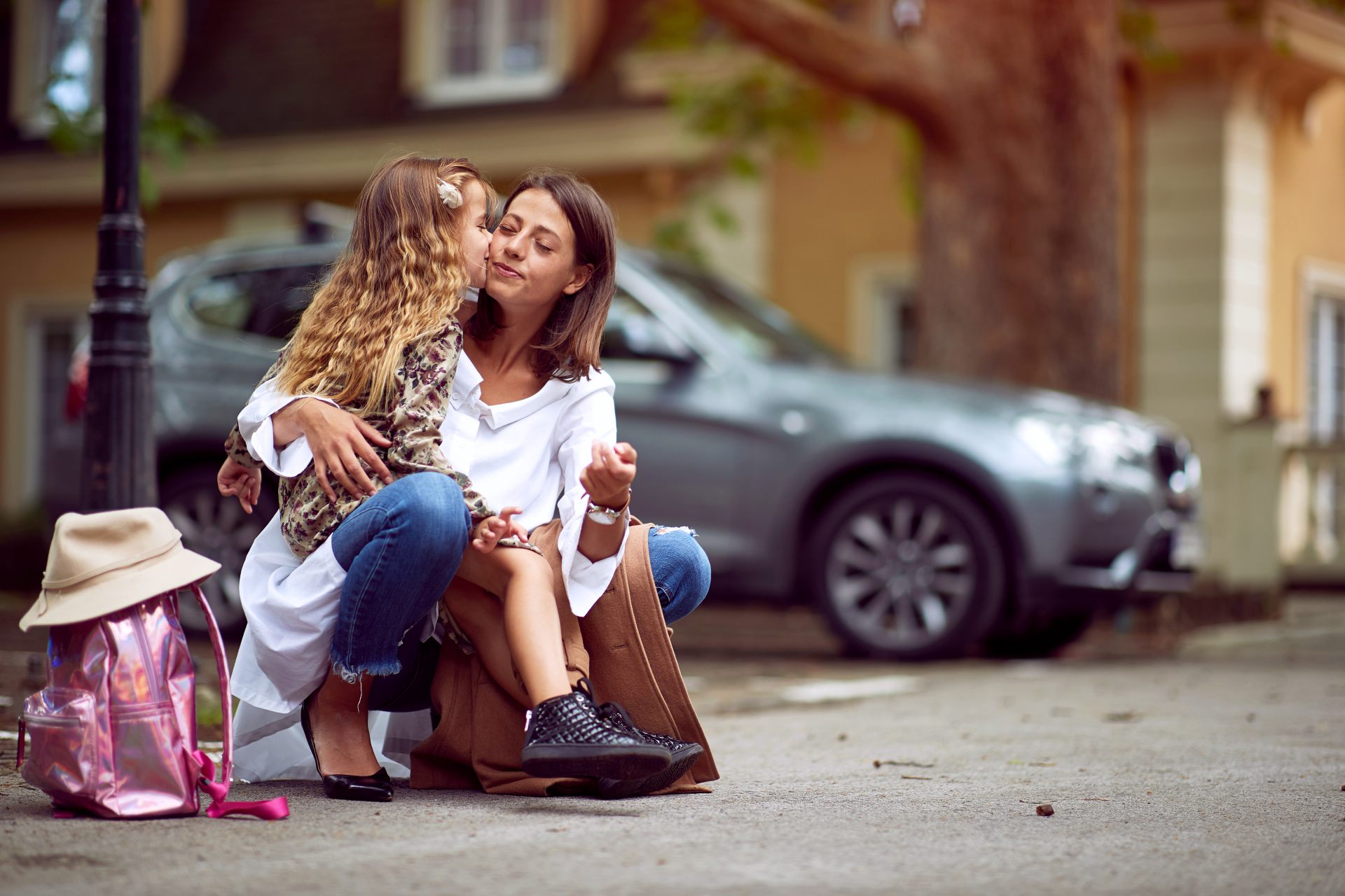 mother with child - After School Care App